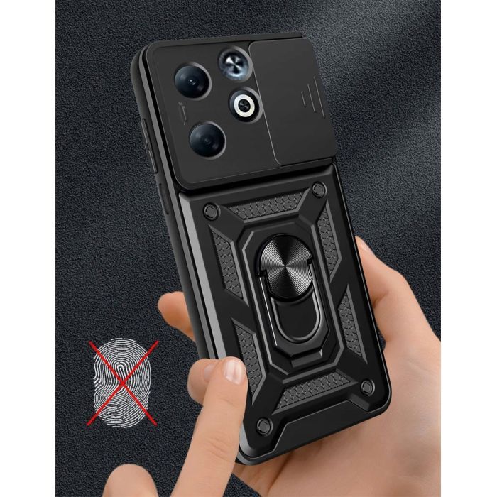 Чехол для мобильного телефона BeCover Military Infinix Smart 9 (X6532) Black (713049) изображение 6