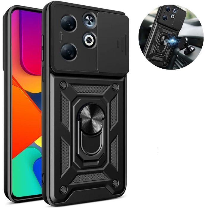 Чехол для мобильного телефона BeCover Military Infinix Smart 9 (X6532) Black (713049) изображение 8