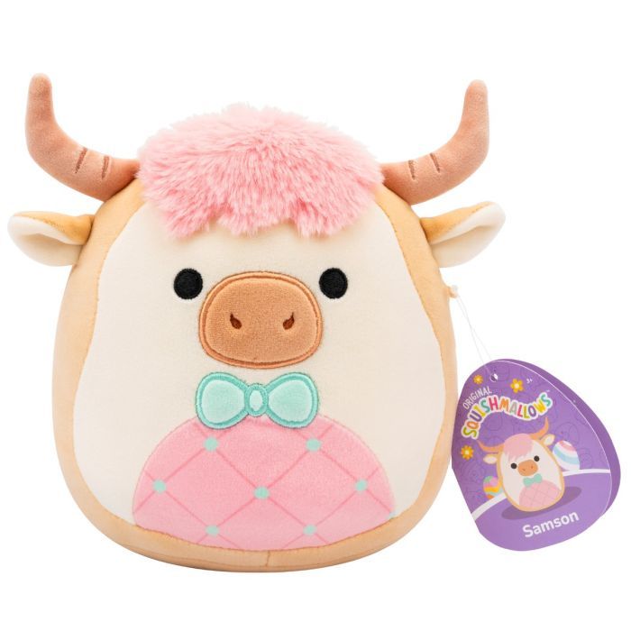 Мягкая игрушка Squishmallows Коровка Самсон 19 см (SQER01229) изображение 7