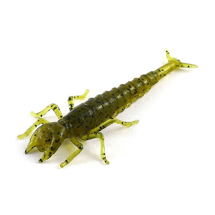 Силикон рыболовный FishUP Diving Bug 2" 074 - Green Pumpkin Seed (8шт/уп) (1862.00.20)