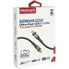 Дата кабель USB-C to USB-C transline-cc.black Promate (transline-cc.black) изображение 2