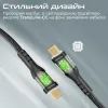 Дата кабель USB-C to USB-C transline-cc.black Promate (transline-cc.black) изображение 5