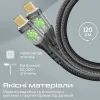 Дата кабель USB-C to USB-C transline-cc.black Promate (transline-cc.black) изображение 7