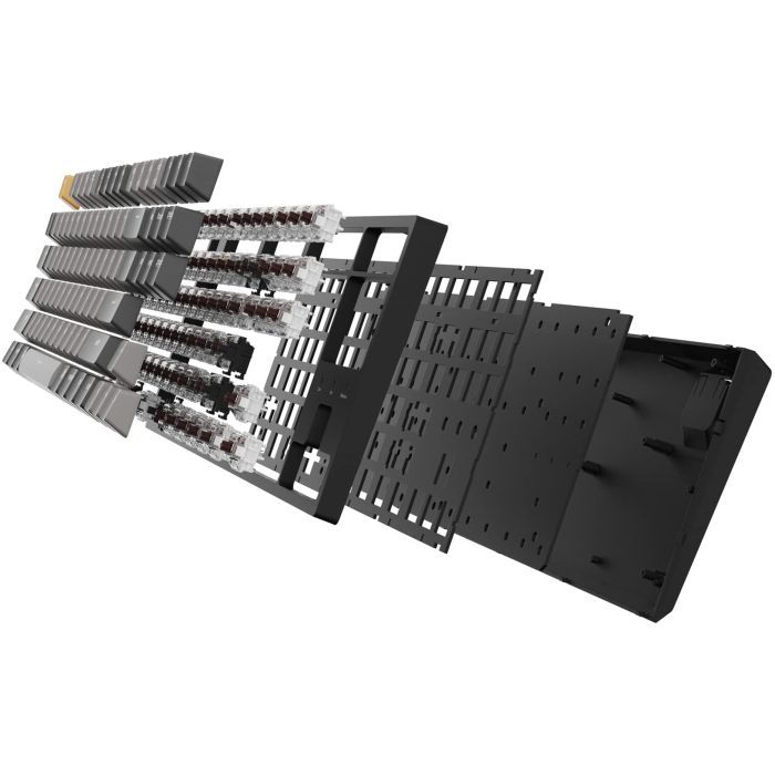 Клавіатура Keychron C1 Pro 87Key K pro Brown RGB QMK/VIA USB UA Black (C1PL3_KEYCHRON) зображення 3