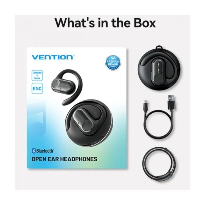 Навушники Vention OpenBeat O11 Black (NBPB0) зображення 2