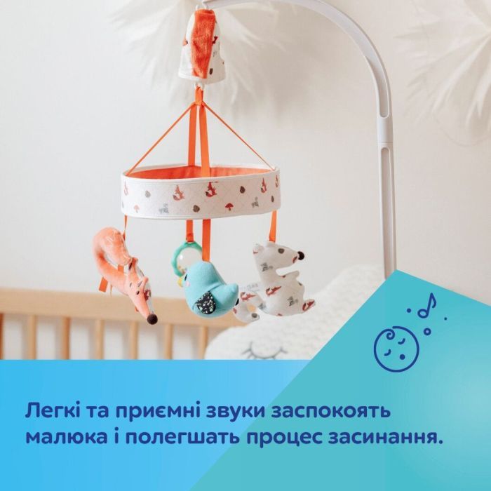 Мобиль Canpol Карусель музыкальная FOX (75/201) изображение 5