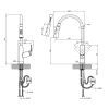 Смеситель Kroner Graz-GRP030-T изображение 10
