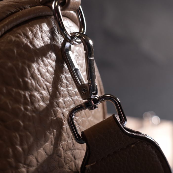 Сумка Vintage З натуральної шкіри Бежева (22368) зображення 11