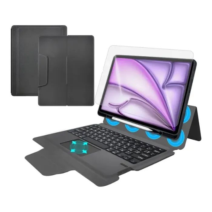 Чехол для планшета AirOn Premium iPad Air 13 2024 with Keyboard (4822352781232)