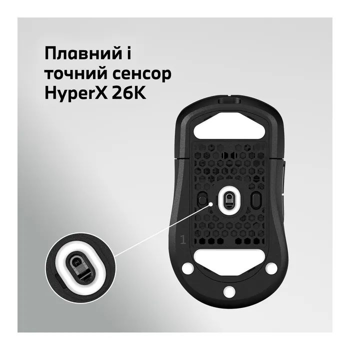 Мышка HyperX Pulsefire Saga Pro Wireless/Bluetooth Black (A2PB2AA) изображение 10