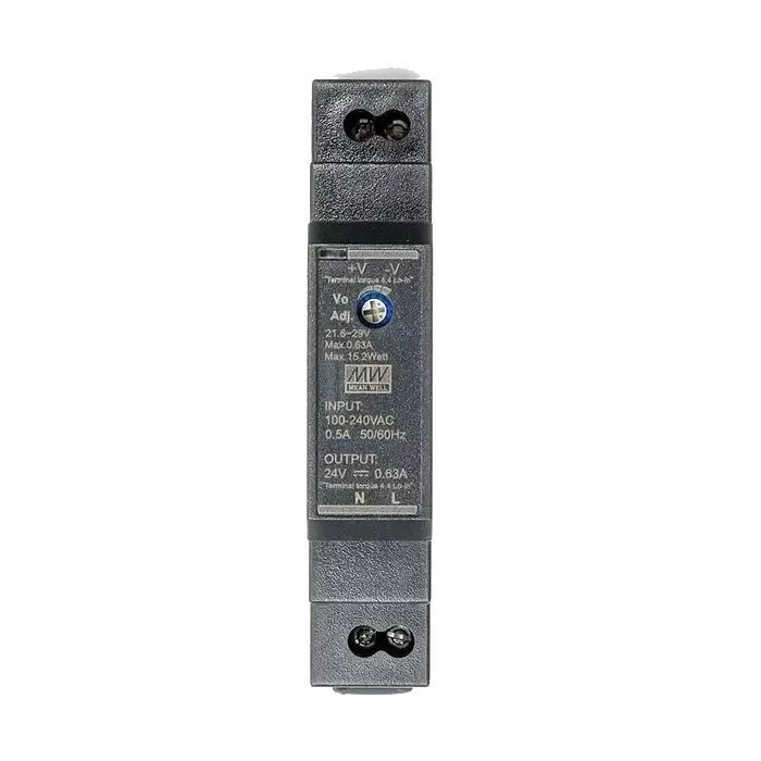 Блок питания для систем видеонаблюдения MeanWell HDR-15-24
