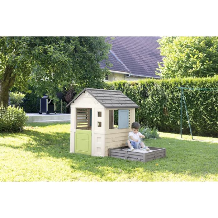 Игровой домик Smoby Life Райдужний, садовий з пісочнецею або грядкою 2 в 1 (7600810740) изображение 10