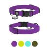Ошейник для животных WAUDOG Magnet c QR паспортом, магнитная пряжка-фастекс M фиолетовый (27959) изображение 5