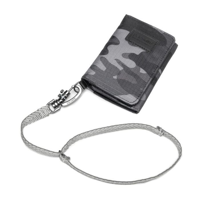 Кошелек Pacsafe RFIDsafe trifold wallet Графитовый (11005144) изображение 5