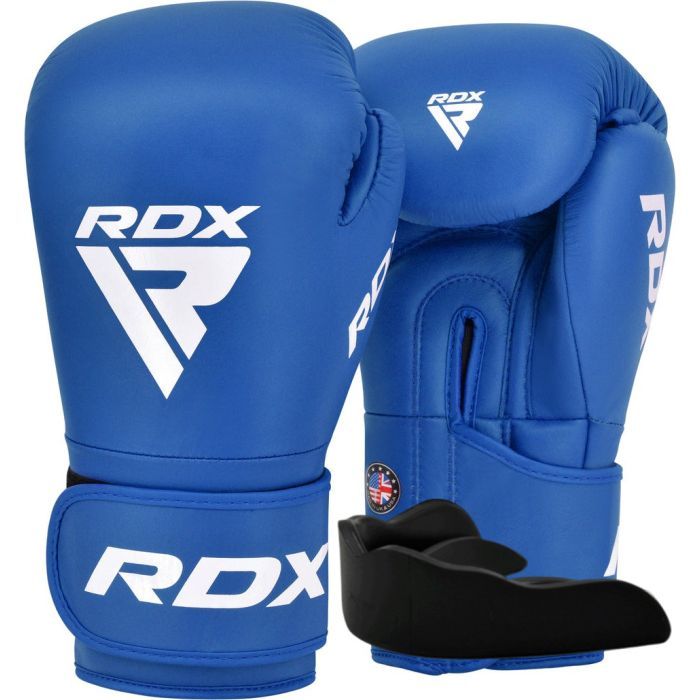Боксерские перчатки RDX AS1 Blue 12 унцій (BGR-AS1U-12OZ)