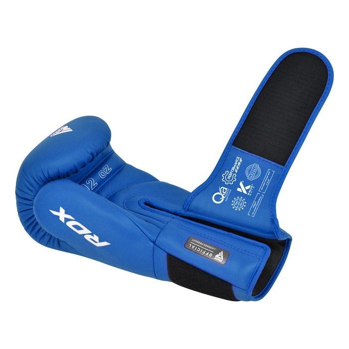 Боксерские перчатки RDX AS1 Blue 12 унцій (BGR-AS1U-12OZ) изображение 5