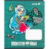 Зошит Kite Monster High, 12 аркушів, клітинка (MH25-232) зображення 5
