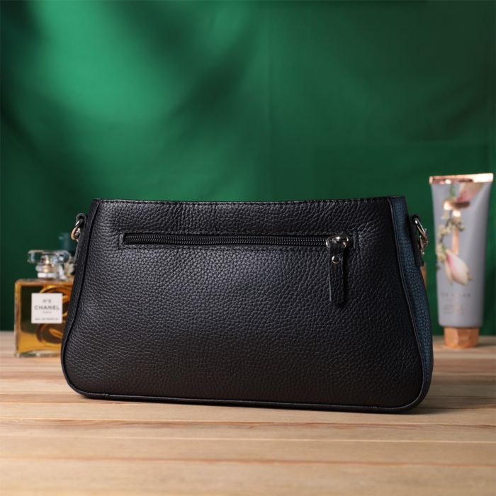 Сумка Shvigel Из натуральной кожи Бежевая (22835) изображение 10