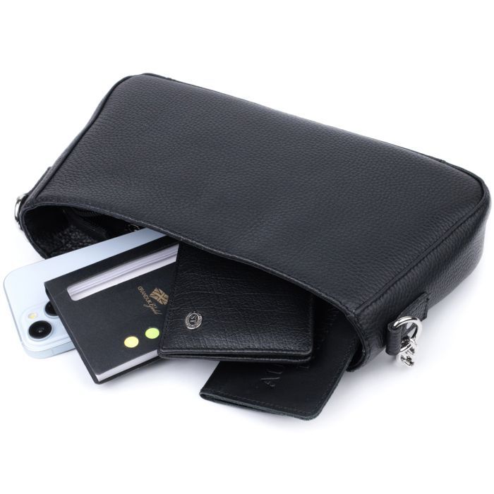 Сумка Shvigel Из натуральной кожи Бежевая (22835) изображение 8