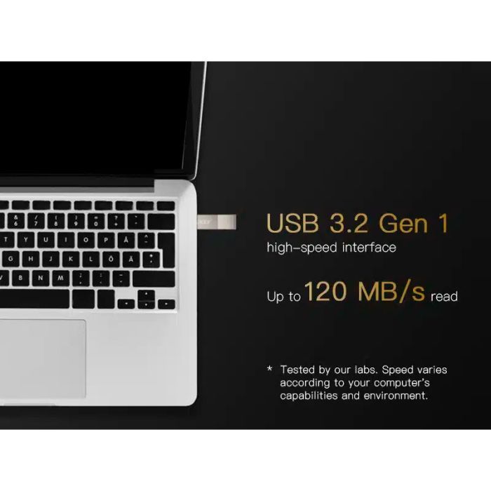 USB флеш накопитель Acer 32GB UF300 Silver USB 3.2 (BL.9BWWA.517) изображение 5