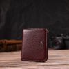 Кошелек Canpellini Из натуральной кожи флотар Бордовый (21802) изображение 8