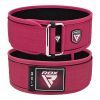 Атлетический пояс RDX RX1 Weight Lifting Belt Pink XS (WBS-RX1P-XS) изображение 2