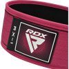 Атлетический пояс RDX RX1 Weight Lifting Belt Pink XS (WBS-RX1P-XS) изображение 3