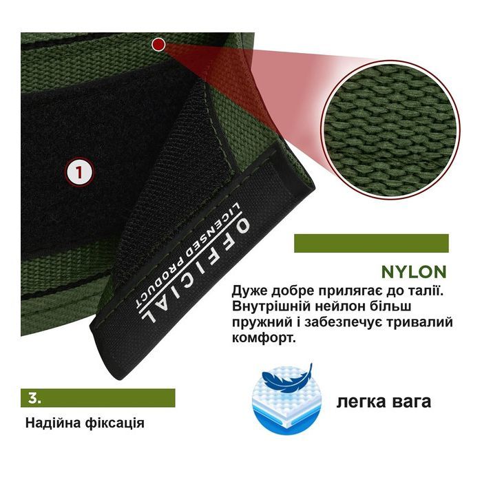 Атлетичний пояс RDX RX1 Weight Lifting Belt Pink S (WBS-RX1P-S) зображення 8