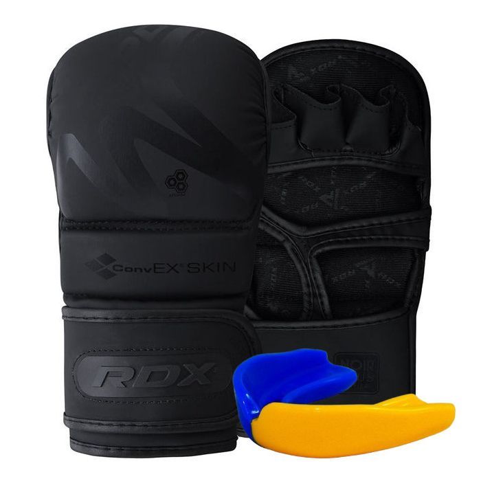 Рукавички для MMA RDX T15 Noir Inner Matte Black S (GSR-T15MB-S)