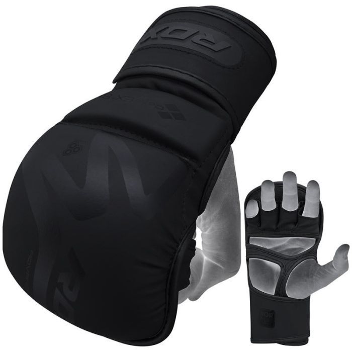 Рукавички для MMA RDX T15 Noir Inner Matte Black S (GSR-T15MB-S) зображення 4