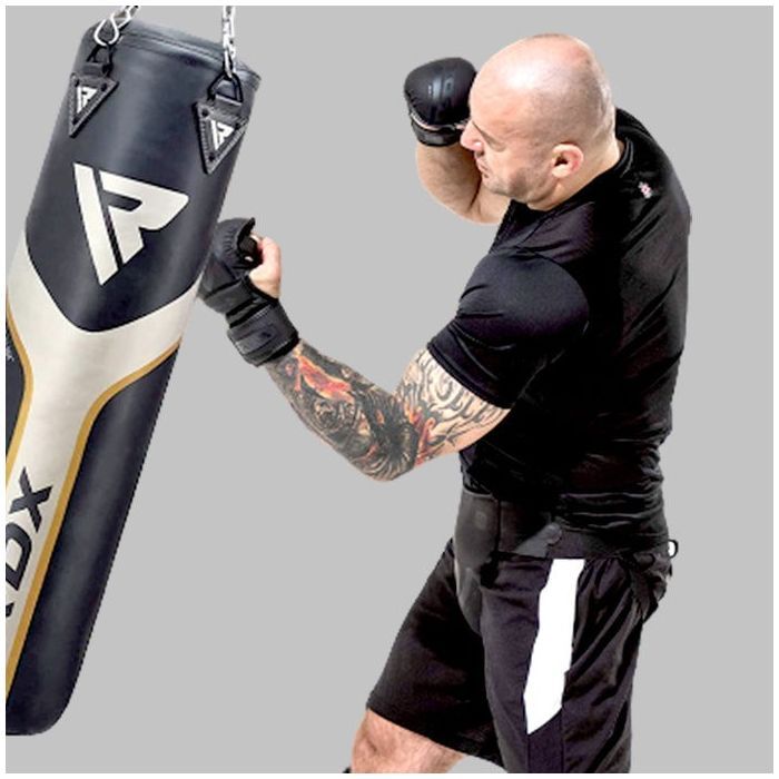 Рукавички для MMA RDX T15 Noir Inner Matte Black S (GSR-T15MB-S) зображення 7