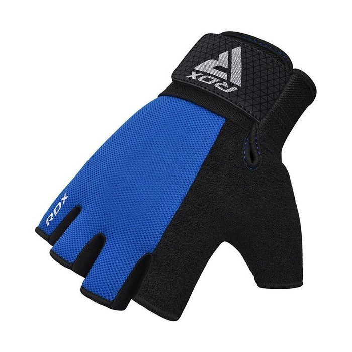 Перчатки для фитнеса RDX W1 Half Blue XL (WGA-W1HU-XL) изображение 4