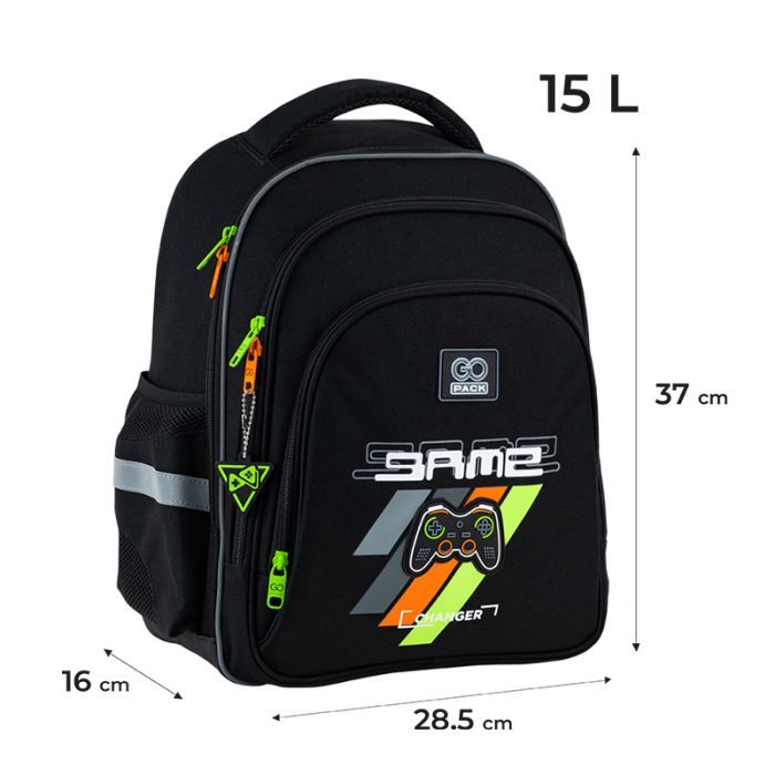 Рюкзак шкільний GoPack Education 2606S-6 Next Level (GO25-2606S-6) зображення 2