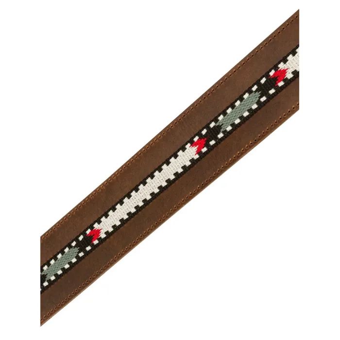 Ремень для гитары Fender Strap Acoustic Paramount Leather Brown (233390) изображение 3