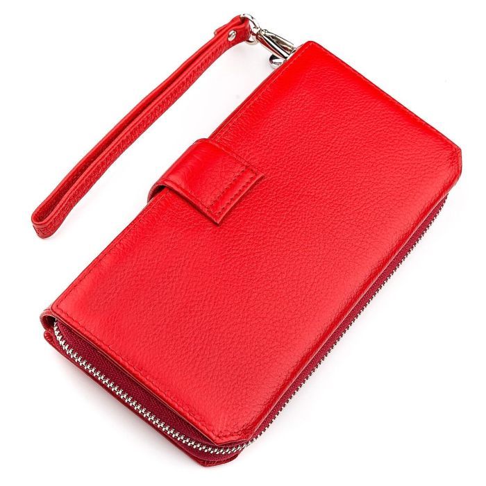 Гаманець ST Leather З натуральної шкіри Коричневий (18457) зображення 2