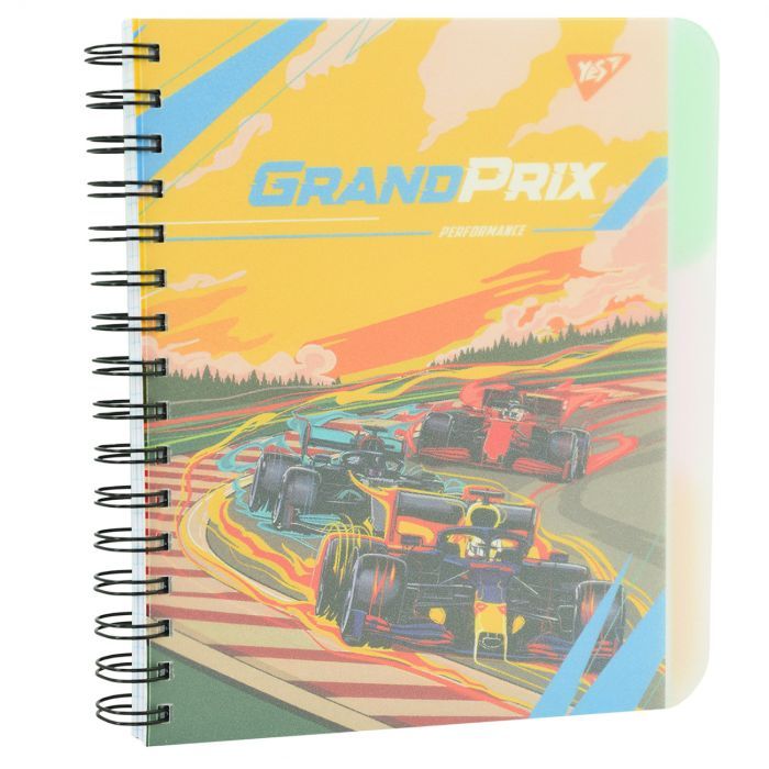 Блокнот Yes А5 Grand prix 144 аркуша пластикова обкладинка (681961) зображення 3