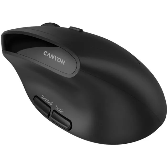 Мышка Canyon MW-25 LED Silent Wireless/Bluetooth Black (CNS-CMSW25) изображение 3