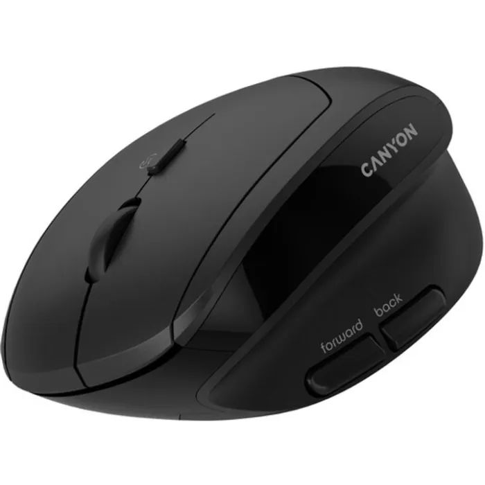 Мышка Canyon MW-25 LED Silent Wireless/Bluetooth Black (CNS-CMSW25) изображение 8