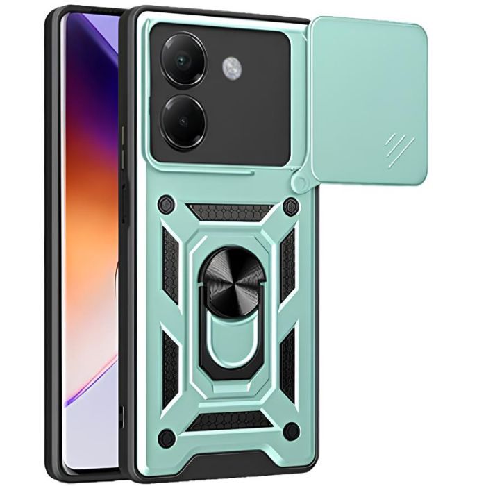 Чохол до мобільного телефона BeCover Military Poco M7 Pro 5G Dark Green (713467) зображення 6