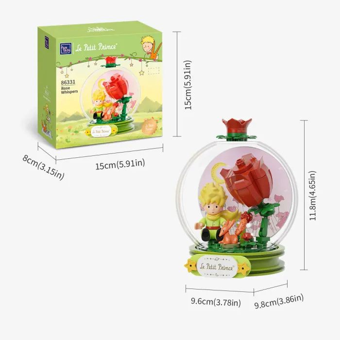Конструктор Pantasy Le Petit Prince Трояндовий шепіт (86331) зображення 2