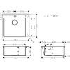 Мойка кухонная Hansgrohe Combi S71 (43301801) изображение 3