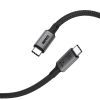 Дата кабель USB-C to USB-C 1.0m USB4 40Gbps 240W 8K60Hz black Armorstandart (ARM81921) изображение 7