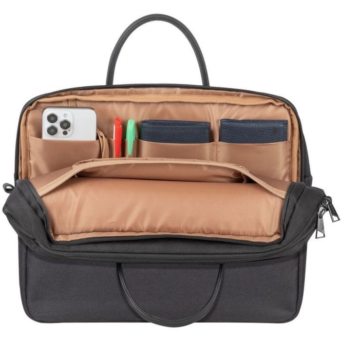 Сумка для ноутбука RivaCase 15.6" 8134 Clark Black ECO (8134BlackECO) зображення 6