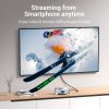 Кабель мультимедийный USB-C to HDMI M 1.0m braided black Vention (CRBBF) изображение 5