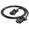 Кабель мультимедийный VGA to VGA 1.0m US11 HD Black HOCO (6942007628204)