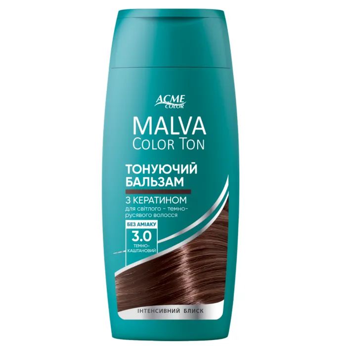 Відтінковий бальзам Acme Color Malva Color Ton 1.0 - Чорна кава 180 мл (4823115503411)