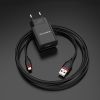 Зарядное устройство BOROFONE BA20A Sharp USB + cable USB to Micro 5P 10.5W Black (6931474702135) изображение 7