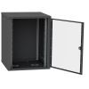 Шафа настінна Ipcom 15U 19" 600x600 (СН-15U-060х060-ДС-9005) зображення 5