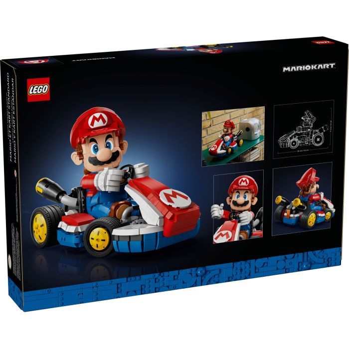 Конструктор LEGO Super Mario Mario Kart: Mario и Standard Kart (72037) изображение 7