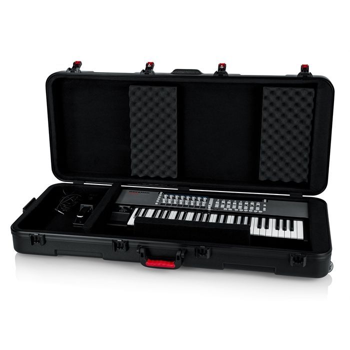 Кейс для клавишных Gator TSA ATA Molded 61-note Keyboard Case w/ Wheels (GTSA-KEY61) изображение 3